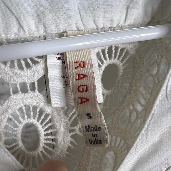 Anthropologie Raga - 100% cotton Crochet Dress - NWOT Small - Picture 2 of 5